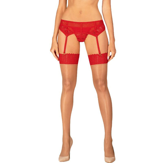 OBSESSIVE - CALZE INGRIDIA ROSSE M/L