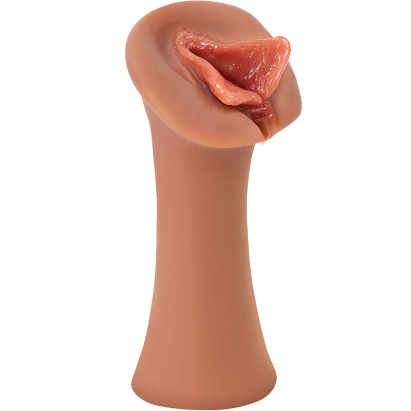 FETISH FANTASY EXTREME - LUSCIOUS LIPS STROKER SILICONE CARAMELLO