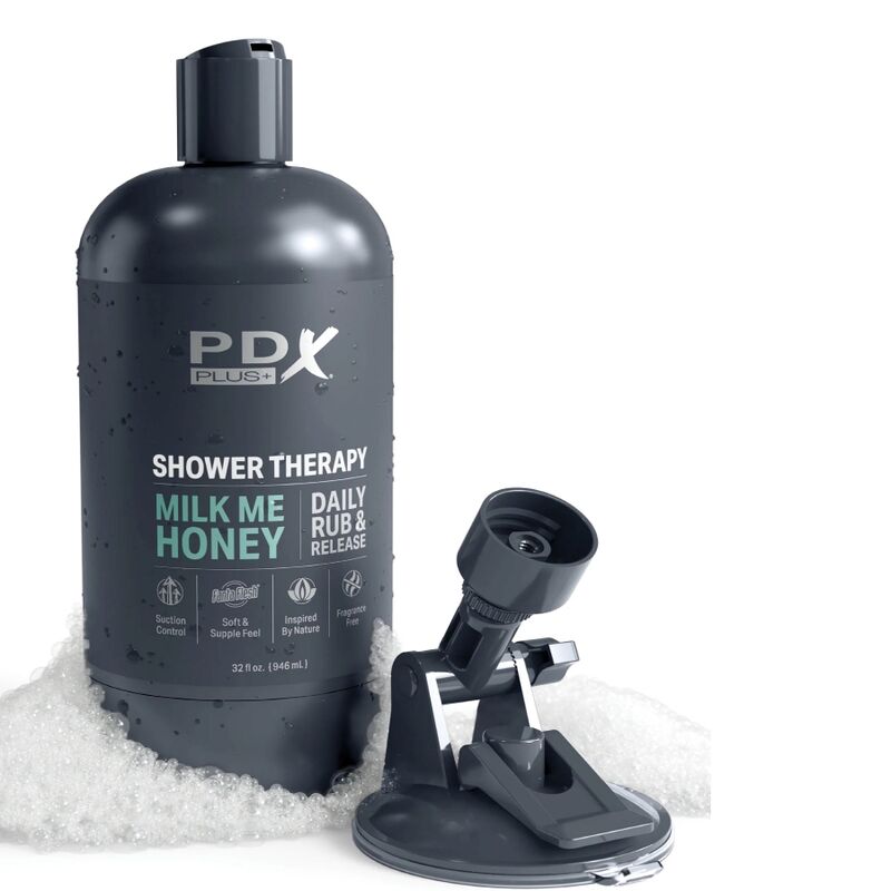 PDX PLUS - MASTURBATORE STROKER DESIGN DISCRETO DEL FLACONE MILK ME HONEY SHAMPOO