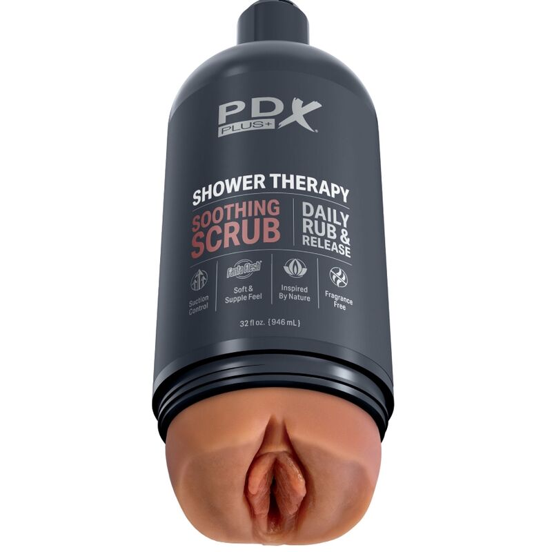 PDX PLUS - STROKER MASTURBATOR DISKRETES FLASCHENDESIGN BERUHIGENDES PEELING CANDY SHAMPOO