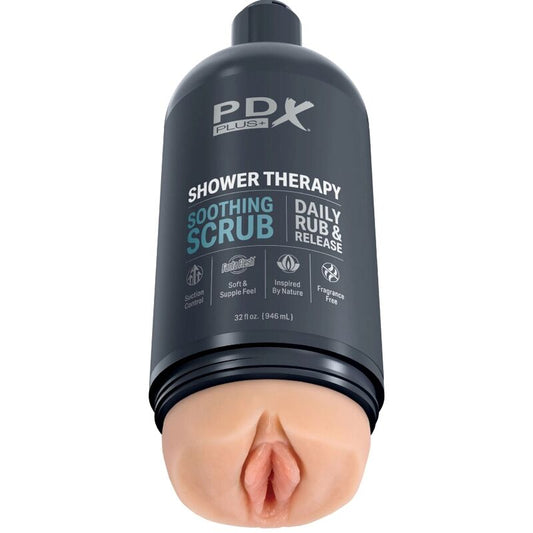 PDX PLUS - STROKER-MASTURBATOR, DISKRETES FLASCHENDESIGN, BERUHIGENDES PEELING-SHAMPOO