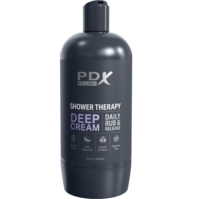 PDX PLUS - STROKER MASTURBATOR SHAMPOO CREMA PROFONDA DISCRETO DESIGN BOTTIGLIA