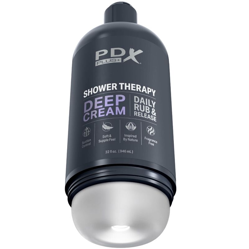 PDX PLUS - STROKER MASTURBATOR DISKRETER TIEFENCREME-SHAMPOO-FLASCHENDESIGN