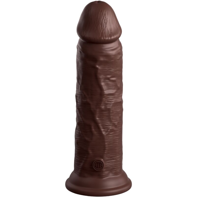 KING COCK - ELITE REALISTISCHER SILIKONDILDO 20,3 CM BRAUN