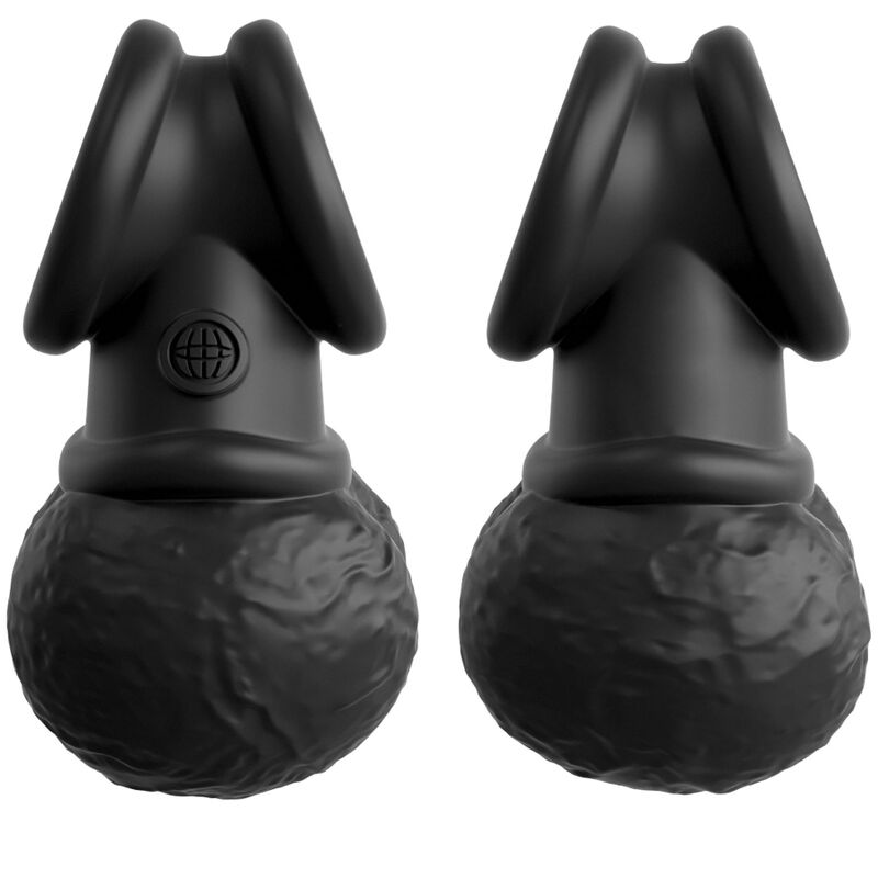 KING COCK - ANELLO ELITE CON TESTICOLI IN SILICONE