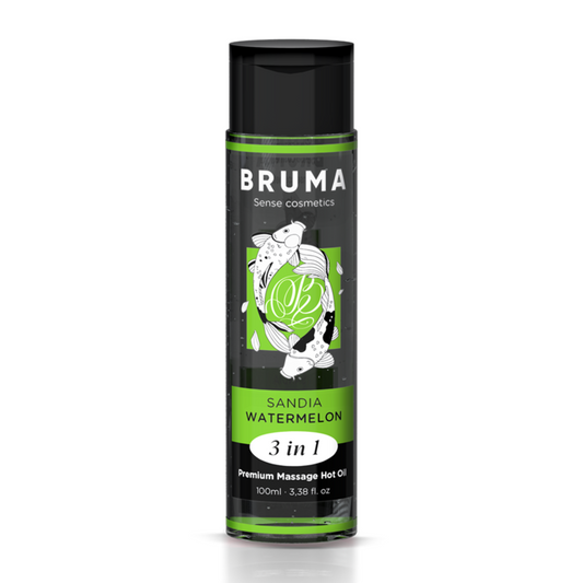 BRUMA - PREMIUM MASSAGE HEISSÖL WASSERMELONE 3 IN 1 - 100 ML