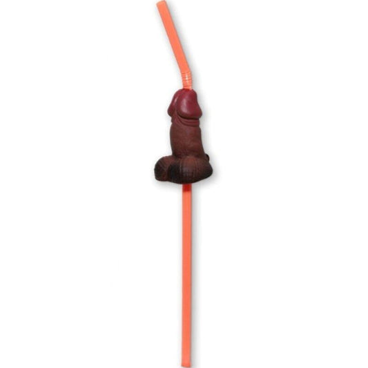 DIABLO PICANTE - BAG OF 5 NATURAL BIG PENIS STRAWS