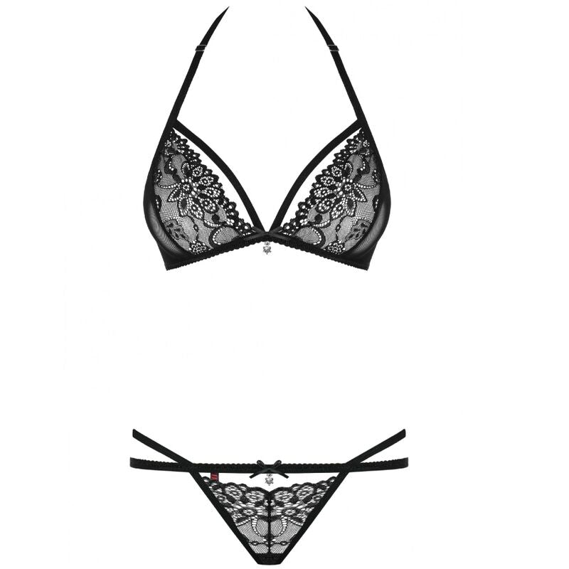 OBSESSIVE - 838 SET DUE PEZZI NERO S/M