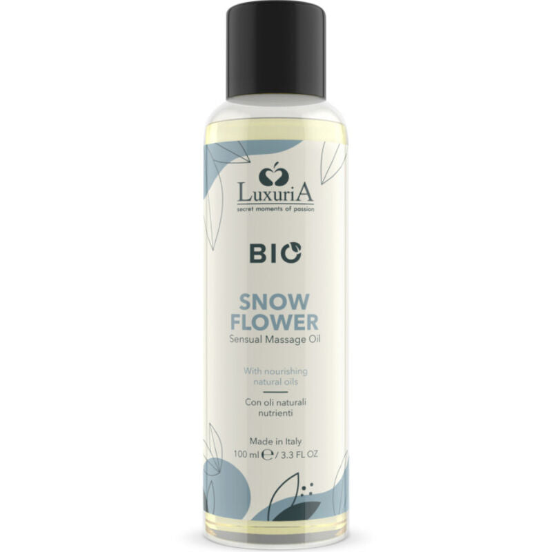 INTIMATELINE LUXURIA - OLIO DA MASSAGGIO BIO FIORI DI NEVE 100 ML