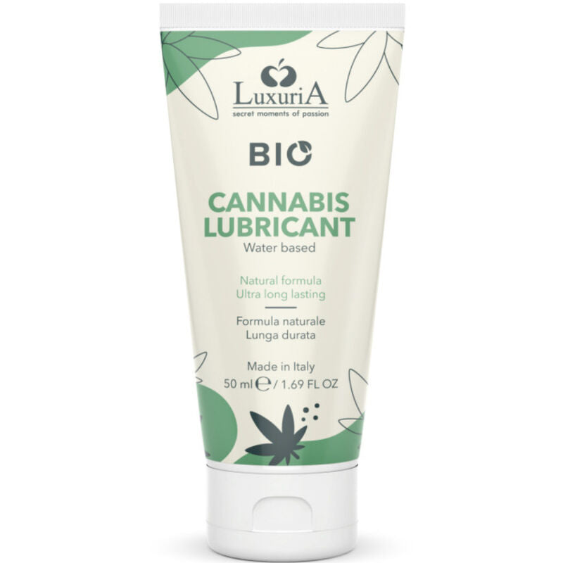 INTIMATELINE - LUXURIA BIO CANNABIS LUBRIFICANTE A BASE D'ACQUA 50 ML