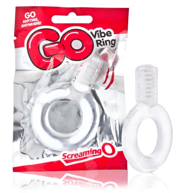 SCREAMING O - TRANSPARENT GO VIBRATORING