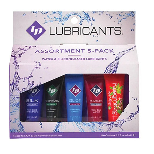 ID JUICY LUBE - SORTIMENT 5X SCHMIERMITTEL-TUBE PACK 12 ML