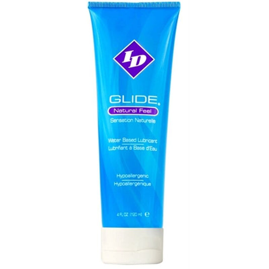 ID GLIDE - LUBRIFICANTE A BASE D'ACQUA TUBO DA VIAGGIO ULTRA-LUNGA DURATA 120 ML