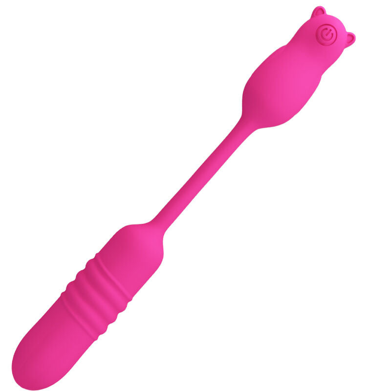 PRETTY LOVE - PROIETTILE VIBRANTE IN SILICONE ROSA NOBIKUMA