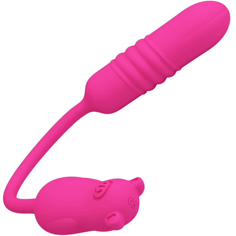 PRETTY LOVE - PROIETTILE VIBRANTE IN SILICONE ROSA NOBIKUMA