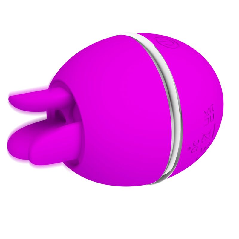 PRETTY LOVE - GEMINI BALL LILA RUNDER SILIKONVIBRATOR