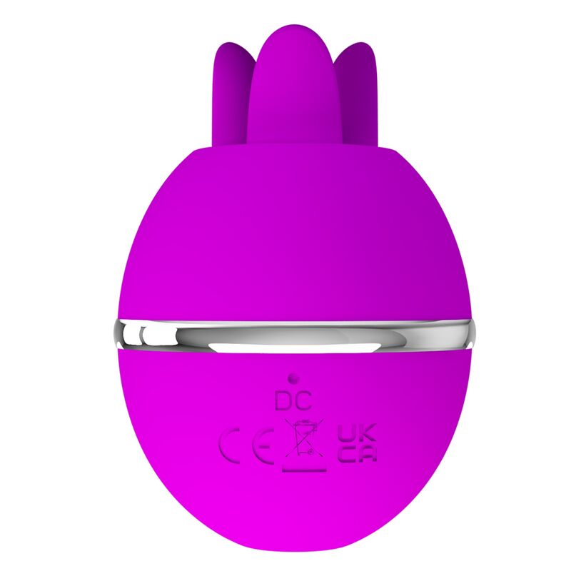 PRETTY LOVE - GEMINI BALL LILA RUNDER SILIKONVIBRATOR