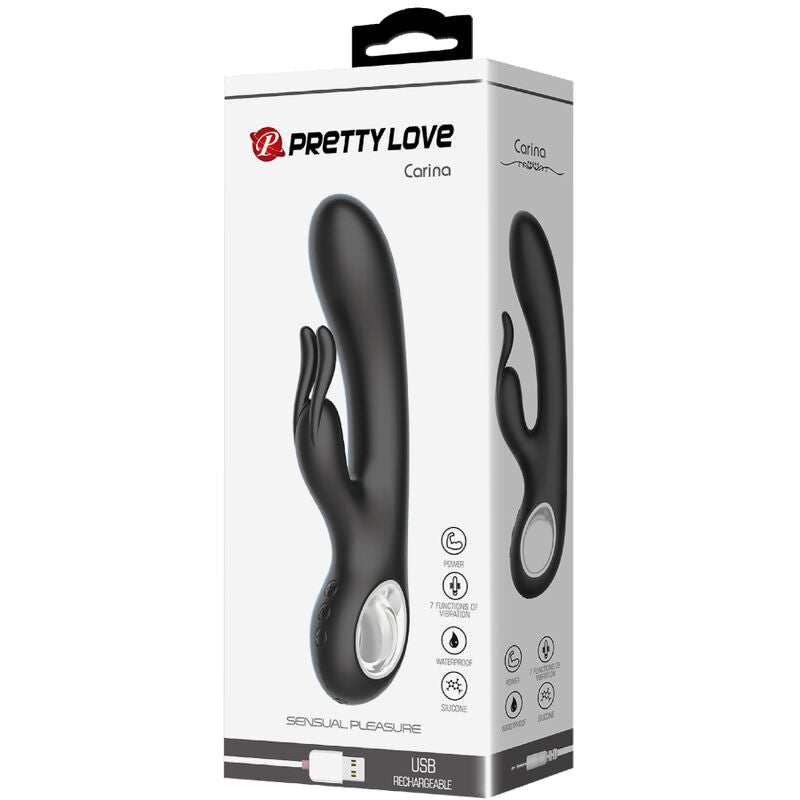 PRETTY LOVE - CARINA VIBRATORE STIMOLATORE CLITORIDE E PUNTO G