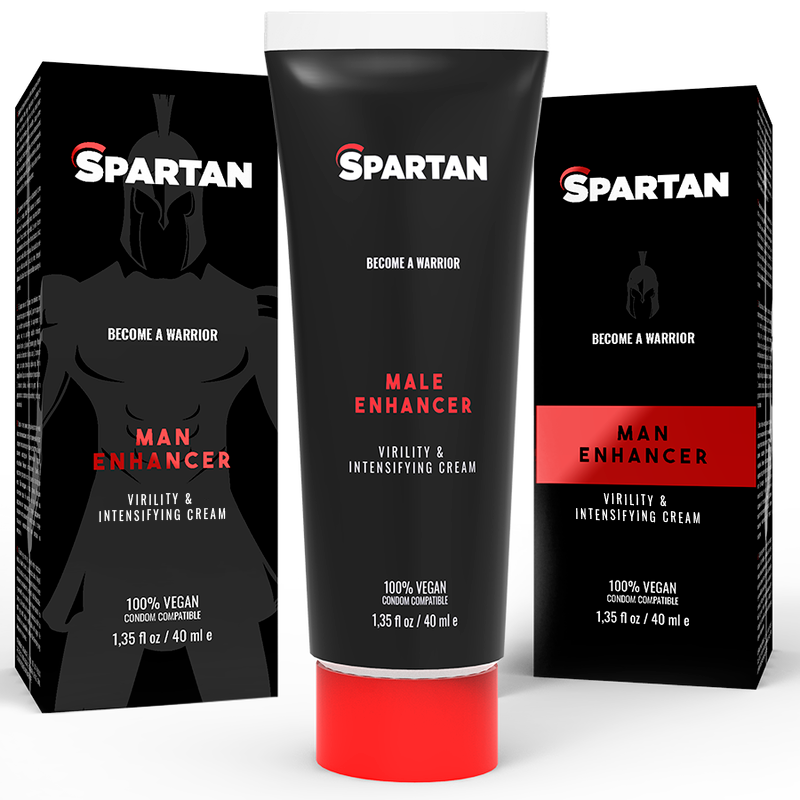 SPARTAN - GEL DI COPPIA CREMA VIRILITÀ E INSENSIFICANTE 100% VEGANA