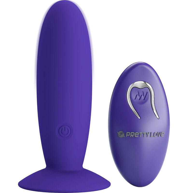 PRETTY LOVE - YOUTH PLUG VIBRATORE ANALE TELECOMANDO VIOLA