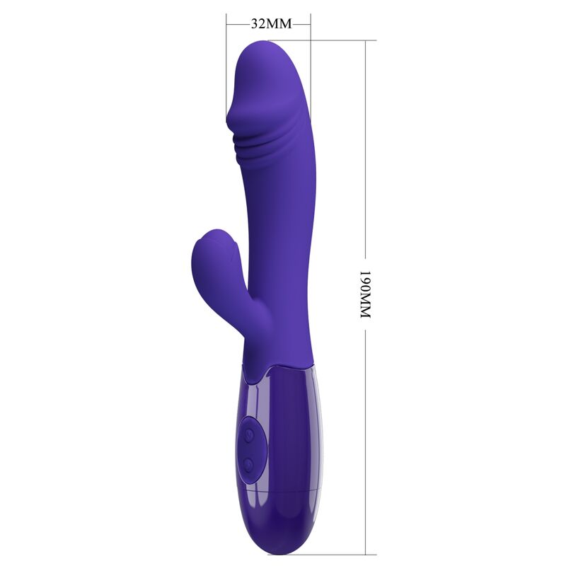 PRETTY LOVE - SNAPPY YOUTH VIBRATOR &amp; G-SPOT-STIMULATOR VIOLETT