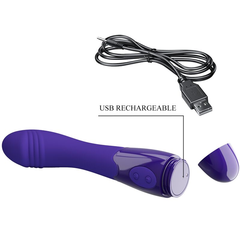 PRETTY LOVE - ELEMENTAL YOUTH VIOLET VIBRATORE DILDO