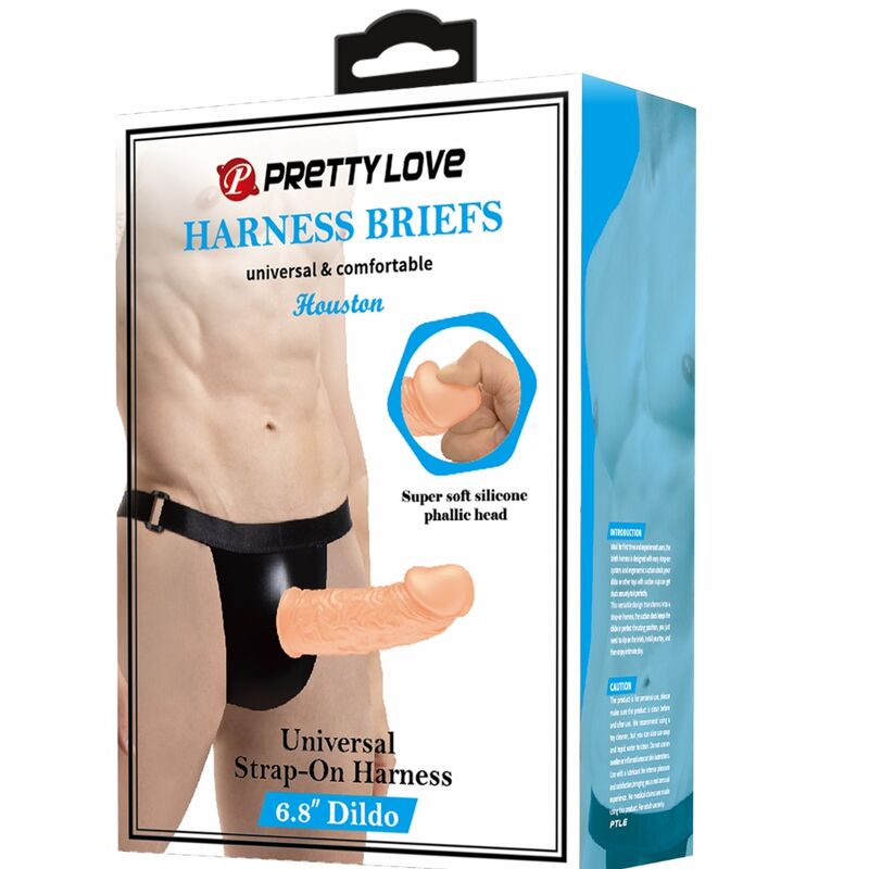 PRETTY LOVE - HARNNES SLIP MIT DIDLO INKLUSIVE