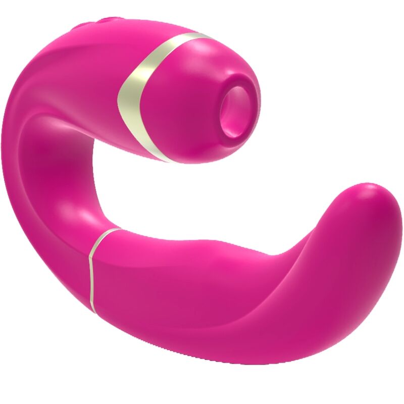 ADRIEN LASTIC - MYG KLITORIS-SAUGER UND G-SPOT-STIMULATOR ROSA