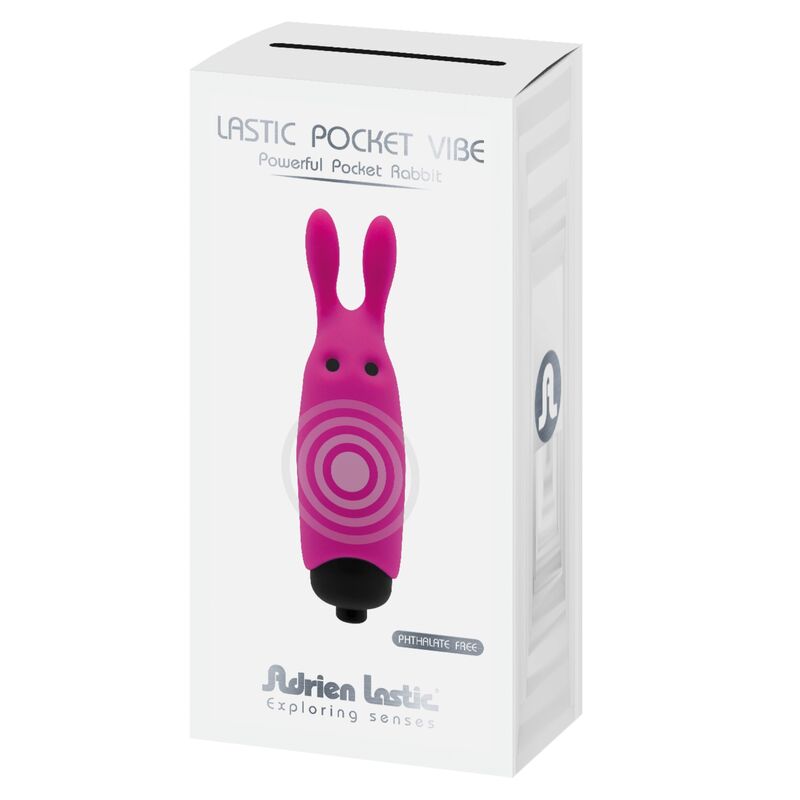 ADRIEN LASTIC - LASTIC POCKET PINK RABBIT VIBRATOR