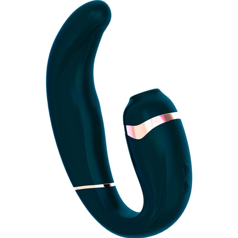 ADRIEN LASTIC - MY·G CLITORIS SUCKER AND G-SPOT STIMULATOR DARK GREEN