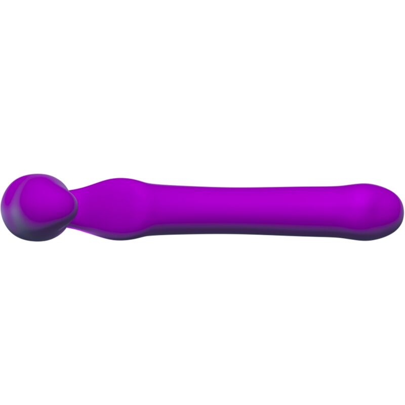 ADRIEN LASTIC - QUEENS STRAP-ON FLEXIBEL VIOLETT GRÖSSE M