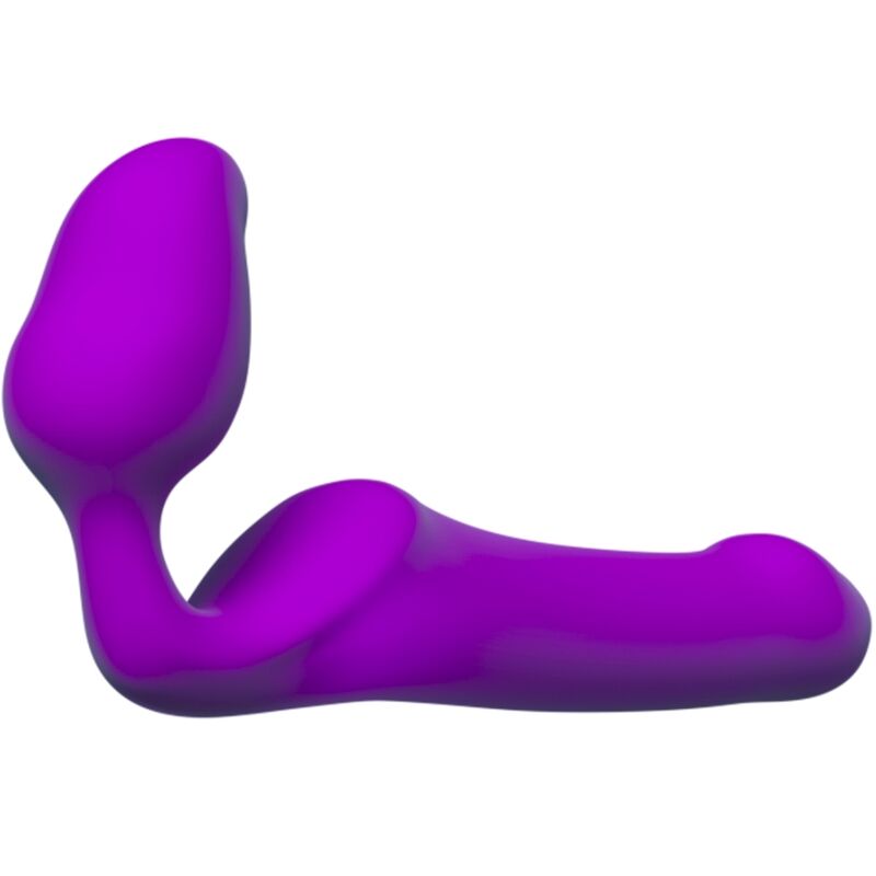 ADRIEN LASTIC - QUEENS STRAP-ON FLEXIBEL VIOLETT GRÖSSE M