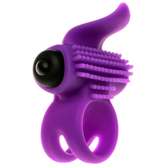 ADRIEN LASTIC - ANELLO VIBRATORE BULLET LASTIC VIOLET