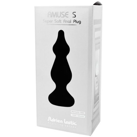 ADRIEN LASTIC - AMUSE PLUG ANALE SILICONE NERO TAGLIA S