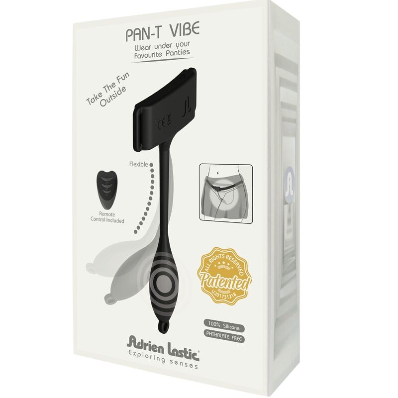 ADRIEN LASTIC - PANT VIBE FLEXIBLER HÖSCHEN-VIBRATOR MIT FERNBEDIENUNG