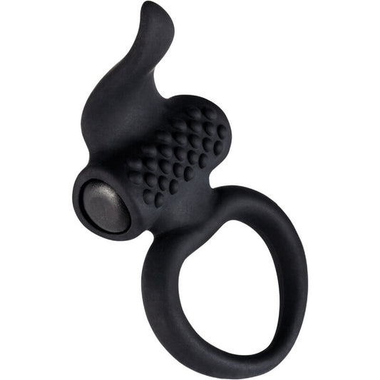 ADRIEN LASTIC - ANELLO VIBRATORE NERO LINGUS