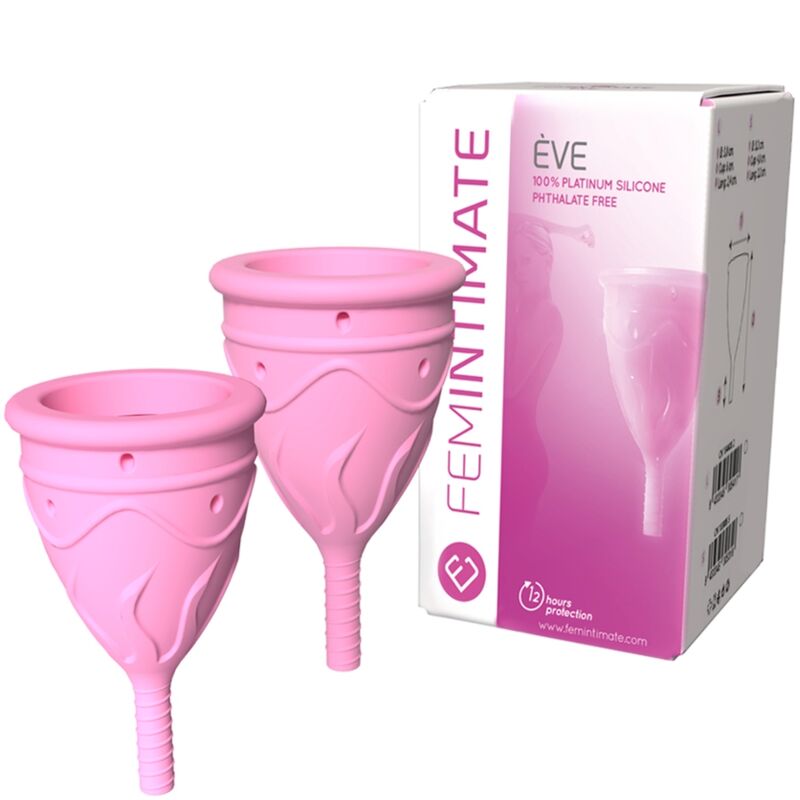 FEMINTIMATE - EVE MENSTRUATIONSTASSE AUS SILIKON - GRÖSSE S