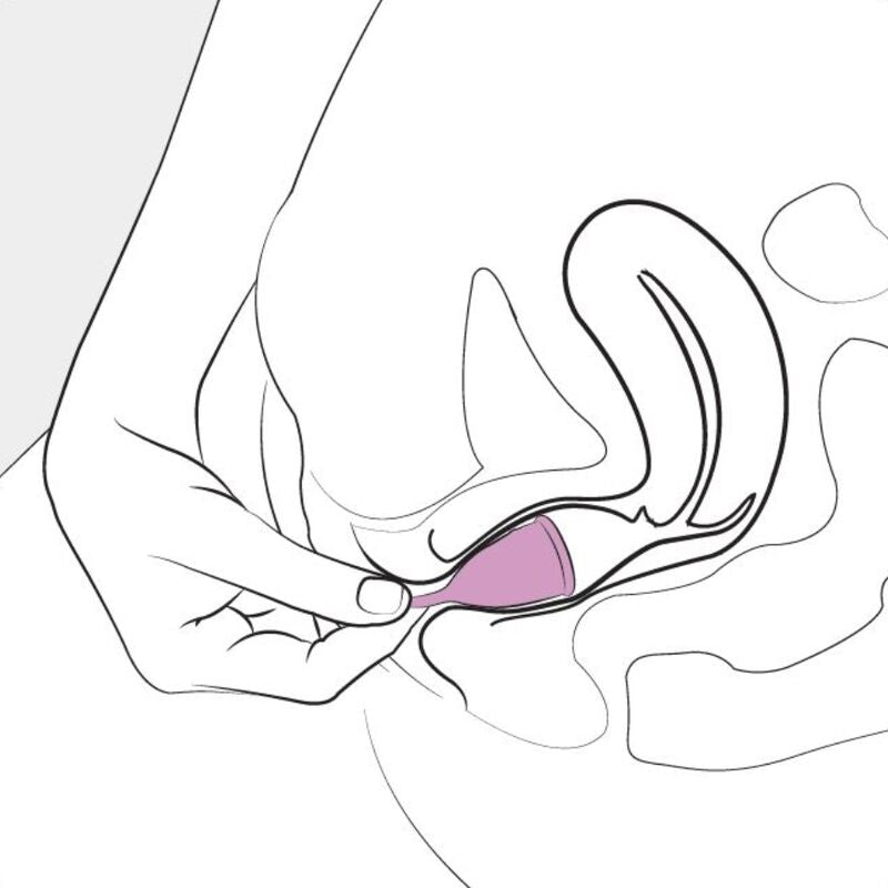 FEMINTIMATE - COPPA MESTRUALE IN SILICONE EVE - TAGLIA L