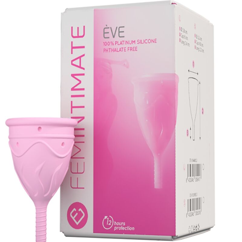 FEMINTIMATE - COPPA MESTRUALE IN SILICONE EVE - TAGLIA L
