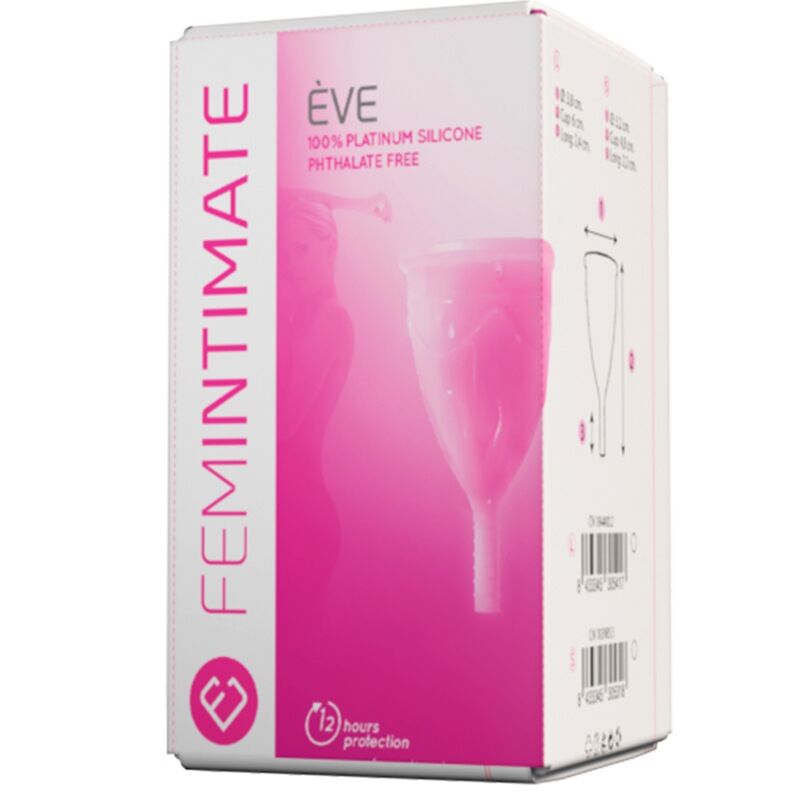 FEMINTIMATE - COPPA MESTRUALE IN SILICONE EVE - TAGLIA L