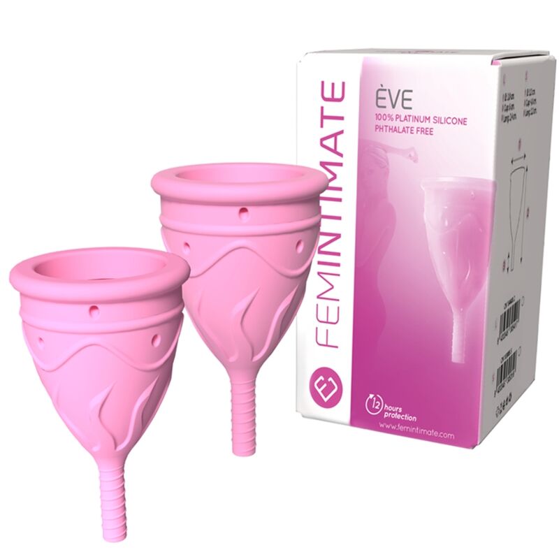 FEMINTIMATE - COPPA MESTRUALE IN SILICONE EVE - TAGLIA L