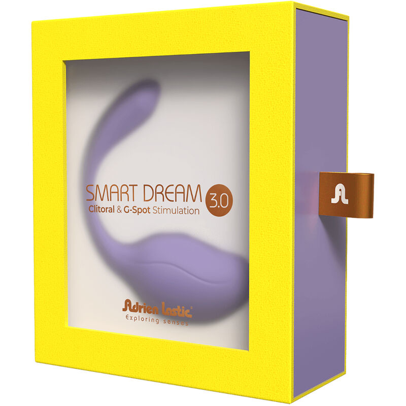 ADRIEN LASTIC - SMART DREAM 3.0 STIMOLATORE CLITORIDEO E TELECOMANDO PUNTO G VIOLA - APP GRATUITA