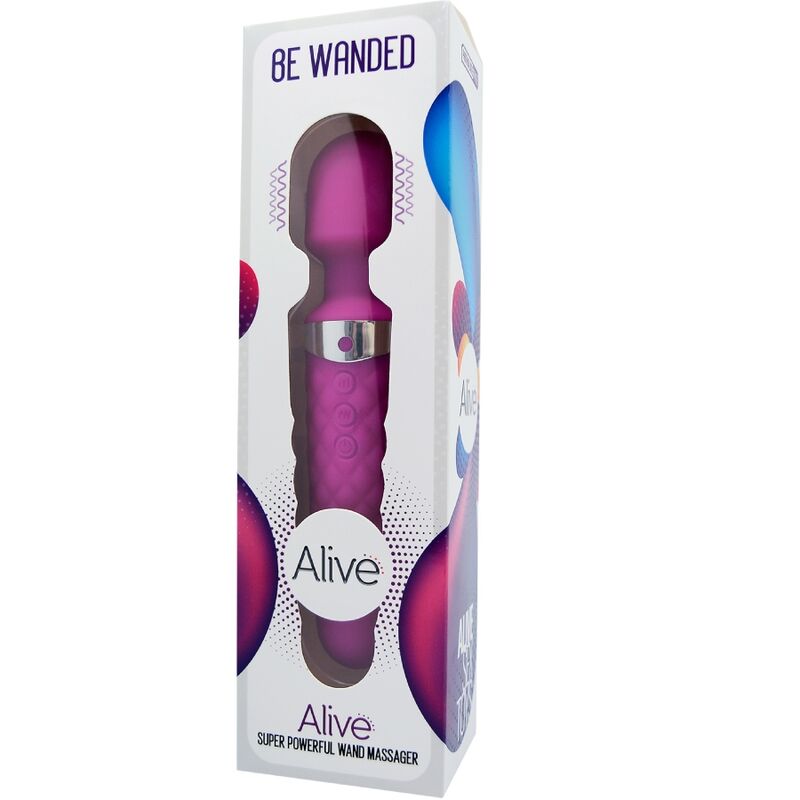 ALIVE - BE WANDED VIBRATOR MASSAGER LILA