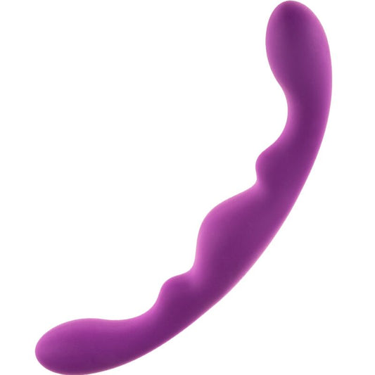 ALIVE - LUNA DILDO DOPPIA PENETRAZIONE SILICONE VIOLA 25 CM