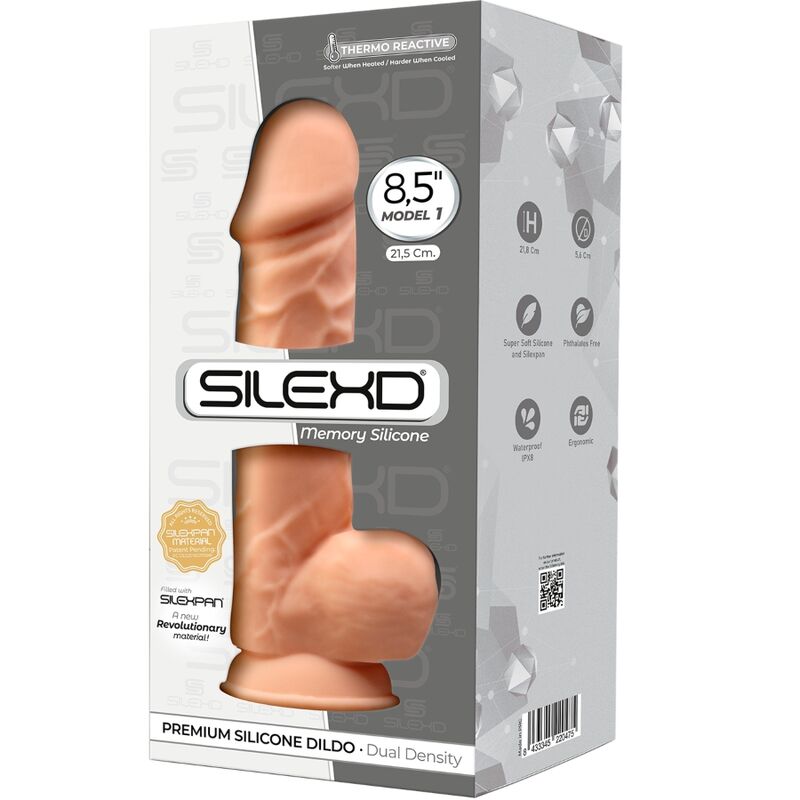 SILEXD - MODELL 1 REALISTISCHER PENIS PREMIUM SILEXPAN SILIKON 21,5 CM