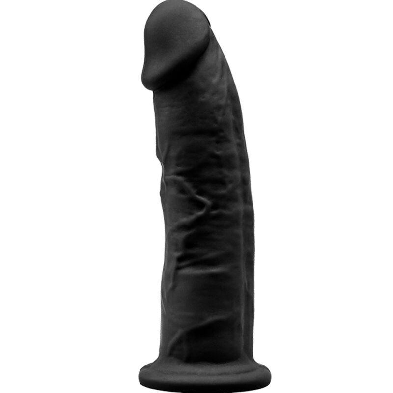 SILEXD - MODELL 2 REALISTISCHER PENIS PREMIUM SILEXPAN SILIKON SCHWARZ 15 CM