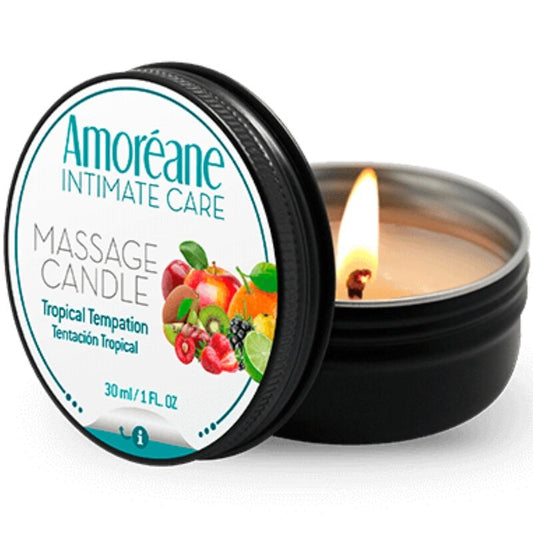 AMOREANE - CANDELA DA MASSAGGIO TROPICALE TENTAZIONE 30 ML