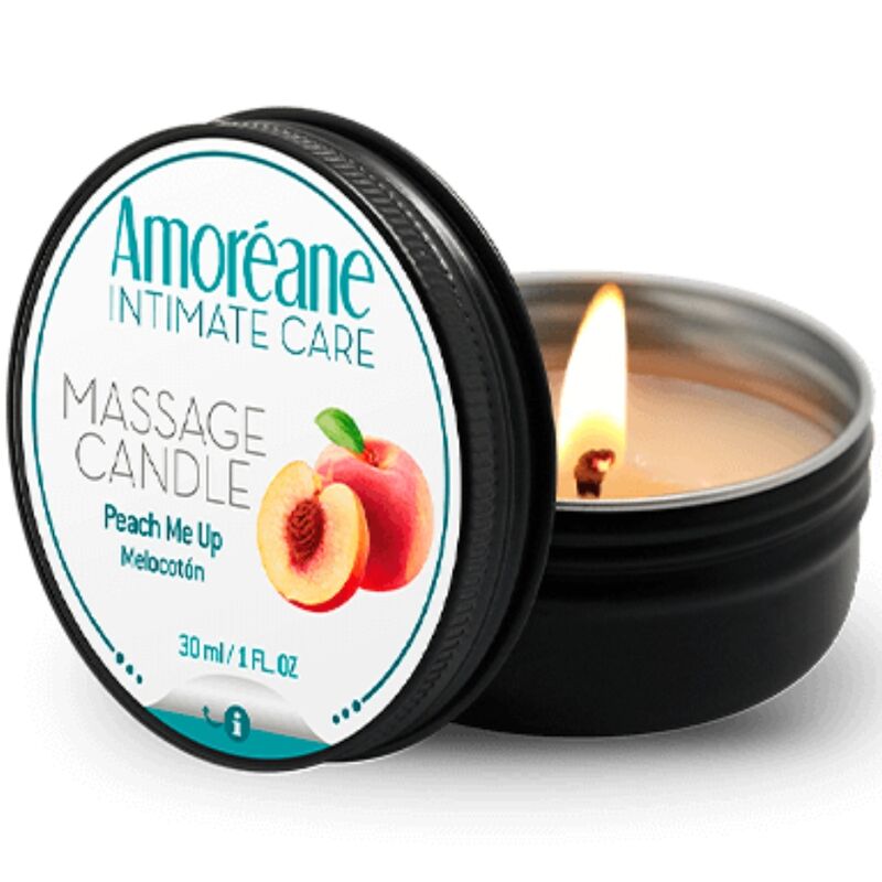 AMOREANE - MASSAGEKERZE PFIRSICH 30 ML