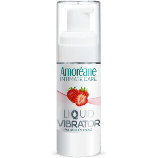 AMOREANE - VIBRIERENDE FLÜSSIGKEIT ERDBEERE 30 ML