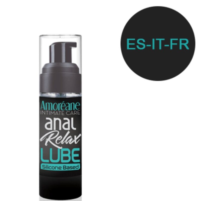 AMOREANE - LUBRIFICANTE ANALE A BASE DI SILICONE 30 ML ES/IT/FR